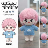 Fournisseur de jouets en peluche personnalisés en tissu de coton, doux, en forme de fantôme, capsule Gachapon, orang-outan, ours en peluche, renard des mers, porte-clés en peluche, Saint-Valentin