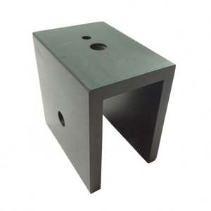 مخصص CNC تشكيله U شكل أسود بأكسيد الألومنيوم قوس تصاعد الزاوية - Product Image 4