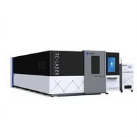Machine de découpe laser à fibre 6K haute puissance entièrement fermée CNC automatique pour tôles métalliques épaisses