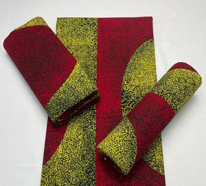 Tissu en coton imprimé africain populaire, 6 yards, Ankara Batik pour femmes/enfants, vêtements de fête, prix d'usine, vente en gros, fabricant - Product Image 6