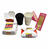 Boîte d'emballage alimentaire personnalisée pour poulet frit, frites, fruits secs – Vente en gros, jetable, pliable, en papier kraft, portable, pour fêtes et événements (format rugby)