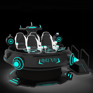 China Supplier 5D VR Flying Simulator 5 Seats 12D Flying <strong>Cinema</strong> Commercial Indoor Amusement Equipment 9D Theater <strong>Gear</strong>