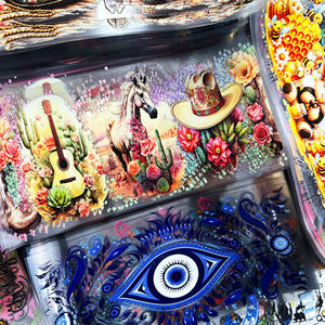 Adesivi per Trasferimento UV DTF Compatibili con Vetro, Plastica, Ceramica, Metallo e Superfici Lisce e Dure, Ampia Applicazione per <span class=keywords><strong>Stampa</strong></span> a Trasferimento - Product Image 1