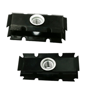 Tuerca de inserción de resorte metálica profesional con mecanismo de expansión confiable para sistemas de conexión de tubos - Product Image 1