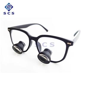 2.5X/3.0X/3.5X 倍率 歯科ユニット 調整可能角度 金属製医療用ルーペ ライトなし - Product Image 5