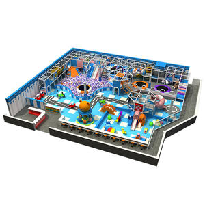 Peralatan Taman Bermain Dalam Ruangan Bertema Laut Komersial Qiaoqiao 463SQM untuk Bisnis - Product Image 2