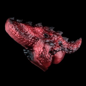 Masturbadores de Silicona LK-7311 Dragon Buttocks Fantasy Animal, Estimulador de Pene con Doble Orificio para Orgasmos Masculinos Intensos - Product Image 5