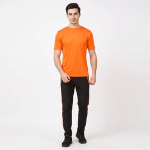 2026 New Design Custom Logo <b>Men's</b> T <b>Shirt</b> Plus Size <b>Men's</b> Clothing Comfortable <b>Men</b> T <b>Shirts</b> Cotton <b>Orange</b> Color T <b>Shirts</b> - Product Image 1