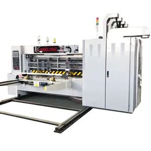 3 5 ply corrugated cardboard carton printing slotting machine printer slotter die cutter machine