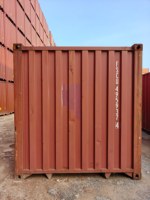 Conteneur Nansha d'occasion 40GP, modèle récent, van sec ISO, apte au transport de marchandises, à vendre et à l'exportation 12192*2438*2591mm