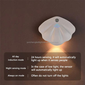 Sensor de movimiento con batería para el hogar, sensor magnético LED de noche Blanco cálido, mini sensor de movimiento PIR, luz nocturna para faro - Product Image 2