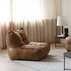 Poltrona Reclinabile Zayshine in Tessuto Leathaire, Stile Moderno Italiano di Lusso, per Soggiorno e Camera da Letto - Product Image 2