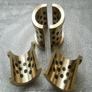 Cojinete Autolubricante de Aleación de Cobre SYB-JZW con Lubricante Sólido Integrado, Construcción Duradera de Latón y Plástico para Diversos Usos - Product Image 5