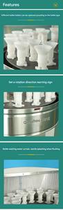 Laveuse de bouteilles en verre à 32 têtes, machine à laver les bouteilles - Product Image 3