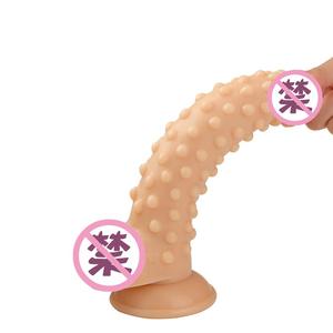 Dildo gomma artificiale ventosa del pene pene Phallus Dildo realistico giocattoli del sesso per donne e ragazze - Product Image 4