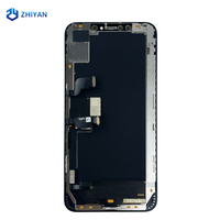 Écran tactile haute définition TFT/OLED/INCELL LCD pour iPhone XS Max, remplacement après-vente avec cadre, garantie 1 an