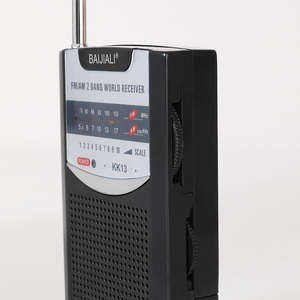 Portable FM/AM Dual Band World <b>Receiver</b> Radio Telescopic Antenna – Compact Analog Tuning for Travel, Study & Emergency Backup - Product Image 5