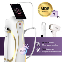 Mesin Laser penghilang rambut Diode untuk Salon