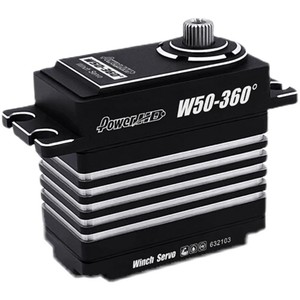 Power Hd W50 360 Degree Winch Servo Metal Gear High Torque <b>Rc</b> Car Parts For Crawler Vehicles - Product Image 5