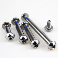 Vis Chicago de 5 mm, 8 mm, 10 mm pour meubles, avec clip de fixation hexagonal et embout hexagonal pour scooter