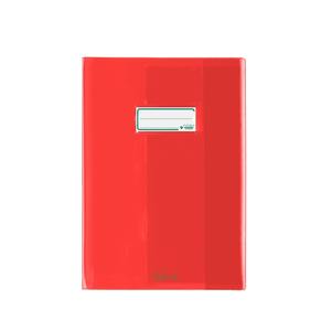 COLIBRI - Copertina Trasparente Liscia MAXI A4 Rossa - Product Image 1