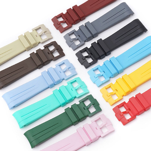Correas de Reloj de Goma de 20 mm con Extremos Curvos en Varios Colores para Relojes <span class=keywords><strong>Swatch</strong></span> X <span class=keywords><strong>Omega</strong></span> Moonswatch, Correas para Relojes Rolex - Product Image 5