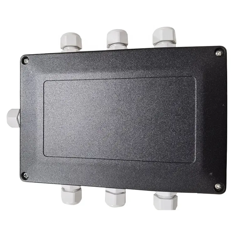 Caja de carcasa de aluminio resistente al agua, caja de empalme de Cable con indicador de pesaje de celda de carga para exteriores, diseño especial