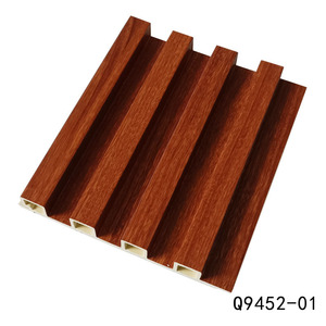 Panneaux muraux WPC brun foncé 160*24mm, lames <span class=keywords><strong>de</strong></span> <span class=keywords><strong>bois</strong></span> d'intérieur <span class=keywords><strong>pour</strong></span> villas et hôtels, revêtement mural en <span class=keywords><strong>bois</strong></span> <span class=keywords><strong>pour</strong></span> chambre à coucher, tête <span class=keywords><strong>de</strong></span> <span class=keywords><strong>lit</strong></span> et autres applications - Product Image 6