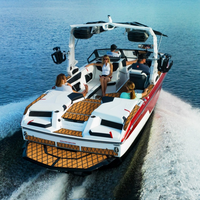 Terrasse en mousse EVA antidérapante personnalisée pour plancher de bateau de pêche en mer Plancher de bateau en teck