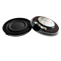 Komponen Speaker Kecil Magnet Internal Diafragma Laminasi Tahan Panas 28mm Bulat 8Ohm 2W 4Ohm 3W Suara Bagus Loudspeaker