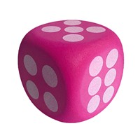 Vente en gros de dés en mousse EVA souple et élastique à six faces de 8 cm, colorés, carrés, avec logo personnalisé imprimable, jouet éducatif amusant pour jeux de cartes et de société