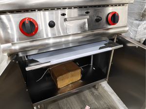 Plancha de Gas Comercial BAOKANG JZT-TH de Acero Inoxidable 304, 1000-3000W, 1 Año de Garantía para Uso en Restaurantes - Product Image 2
