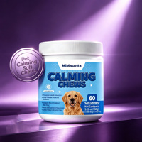 OEM ODM Marque Privée Friandises Apaisantes pour Chiens et Chats avec L-Théanine pour Soulager le Stress - Absorption Rapide & Complément Alimentaire Sûr pour Animaux
