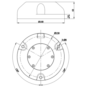 LoRa com Bateria IoT GPS <span class=keywords><strong>Detector</strong></span> Sensor de Tampa de Bueiro - Product Image 6