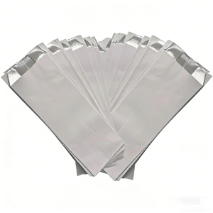 Grease Resistant Serving Bags Aluminum Foil Disposable Food Bags BBQ Take-Out Bags - Product Image 4