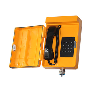 Balise d'urgence ferroviaire IP67 pour tunnel métro, téléphone VOIP résistant aux intempéries - Product Image 1