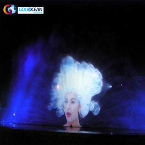 Grand écran d'eau coloré pour projecteur de films en piscine ou en lac - Product Image 4