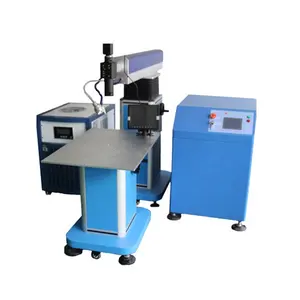Máquina de solda a laser para molde de aço e metal, micro óptico portátil, para joias, molde de 500w, 300w