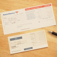 Livres de tickets de dépôt personnalisés imprimés en papier autocopiant (dupliqué, triplicat)