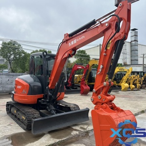 Mini-excavatrice sur chenilles KX057-4 de 5,7 tonnes d'occasion en bon état - Product Image 1