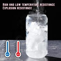Vente en gros usine : Gobelet en verre givré transparent réutilisable de 16 oz pour sublimation, avec couvercle et paille