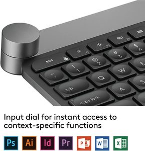 Logitech Craft Keyboard Smart Control Knob Connection Multi-Device Connection <b>Switch</b> From Logi Craft - Product Image 6