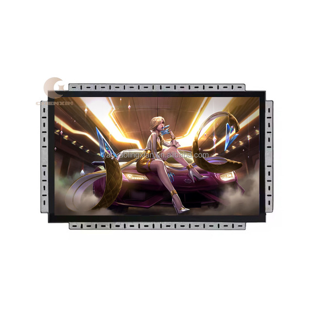 23.8  Inch Embedded Frame LCD Panel Touch Screen Monitor USB  RS232 IR Touch Display for Gaming and Industrial Use