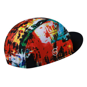 Gorras de ciclismo transpirables de <span class=keywords><strong>3</strong></span> paneles debajo del casco verano venta al por mayor deportes bicicleta sombrero personalizado fabricante sublimación de fábrica - Product Image 2