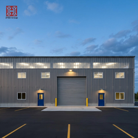 Structure en acier préfabriquée économique et durable ZTSS pour entrepôts, hangars, villas - Découpe, pliage et soudage ASTM inclus
