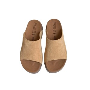 Sandalias de cuña para mujer, con punta abierta, de gamuza, suela de EVA, fáciles de poner, antideslizantes, cómodas, informales, para verano. - Product Image 5