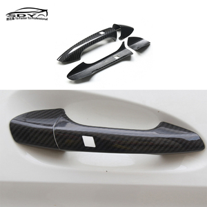 Copertura Maniglia Porta in Fibra di Carbonio Secca per Mercedes Benz - Product Image 1