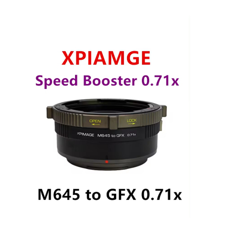 Xpimage Speed Booster 0.71x for Mamiya 645 Lens to FUJI GFX