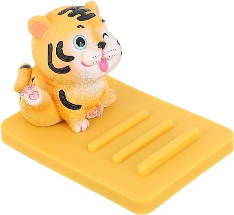 Wholesale Custom Silicone PVC Phone Stand Universal Mobile Accessory Cute Cartoon Desk Holder Home Office Supply