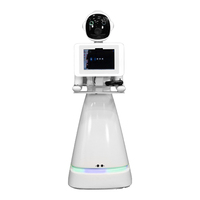 Robot Glambot autonome à 6 axes avec caméra, bras robotique stable en métal, écran tactile, cabine photo pour événements